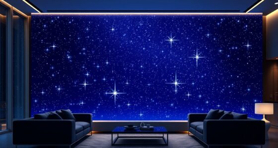 luxury fiber optic ceiling panels