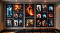 luxury home theater art