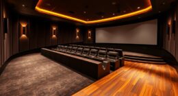 luxury home theater flooring