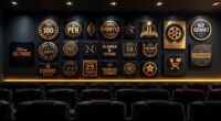 luxury home theater signs