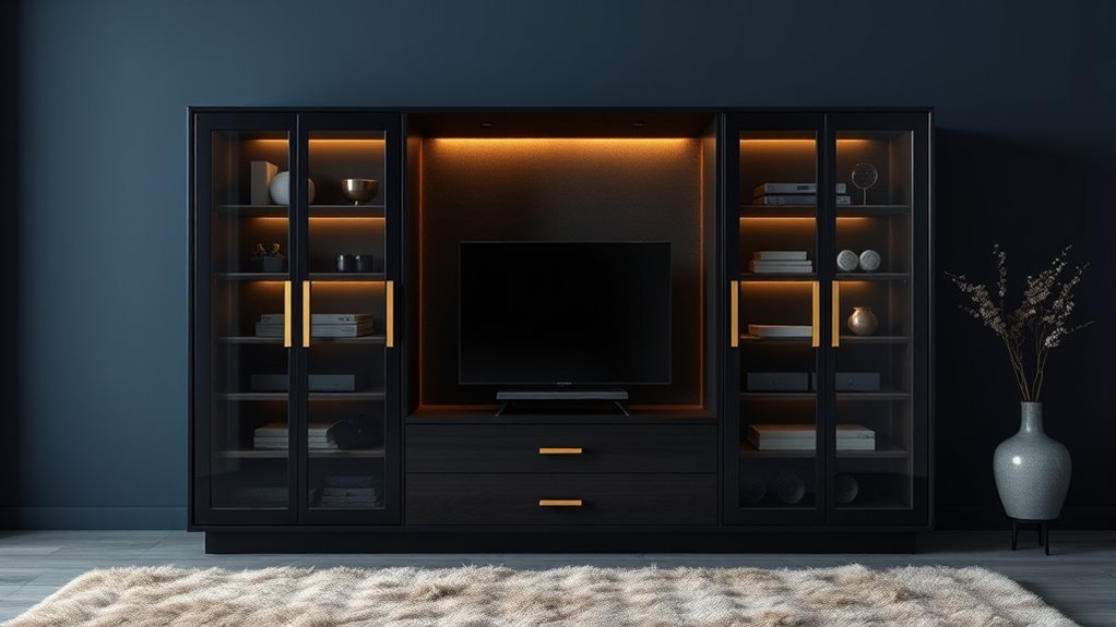 luxury media cabinet considerations