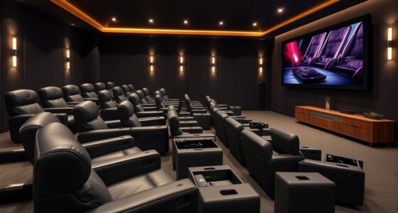 luxury modular media furniture