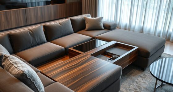 luxury multi use sofa organizers