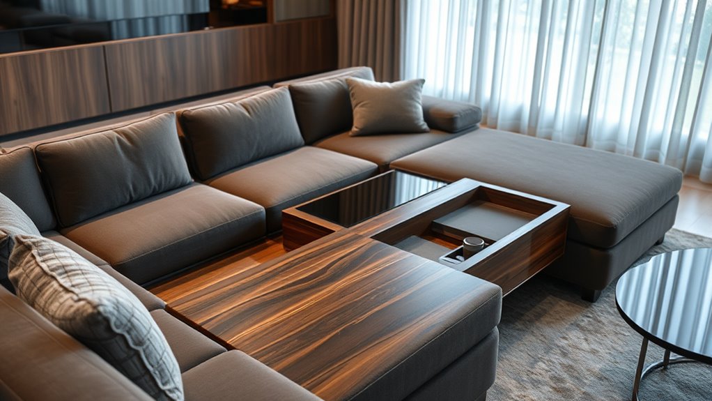 luxury multi use sofa organizers