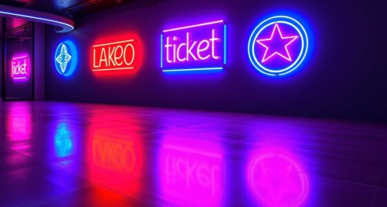 luxury neon sign collection