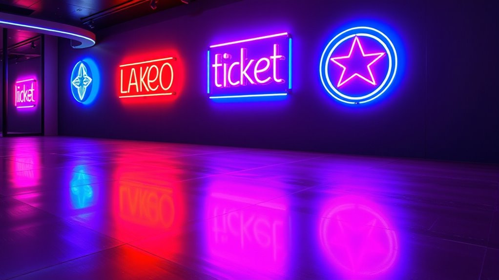 luxury neon sign collection