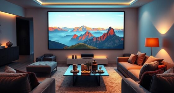 luxury portable laser projectors