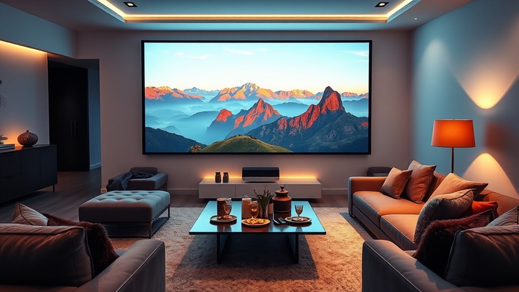 luxury portable laser projectors