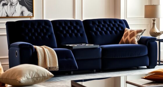 luxury reclining love seats