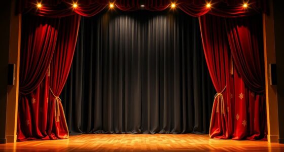 luxury stage drape systems