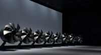 luxury stylish power fans
