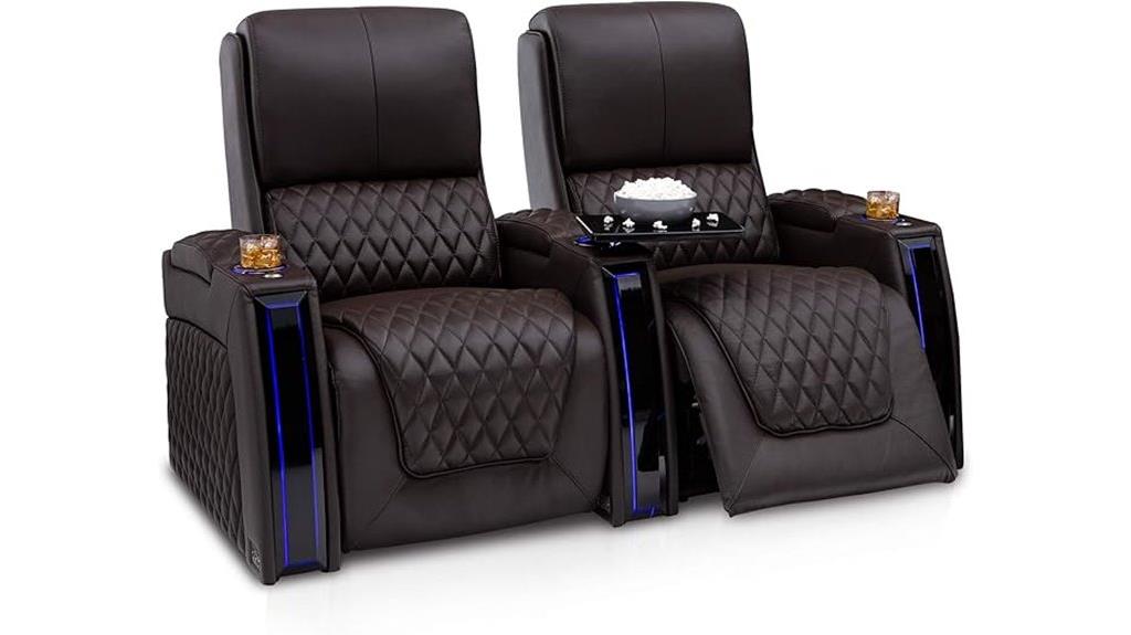 luxury theater seating features