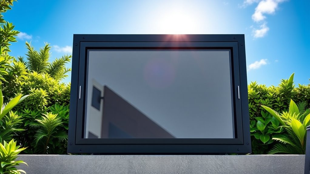 luxury weatherproof tv enclosures