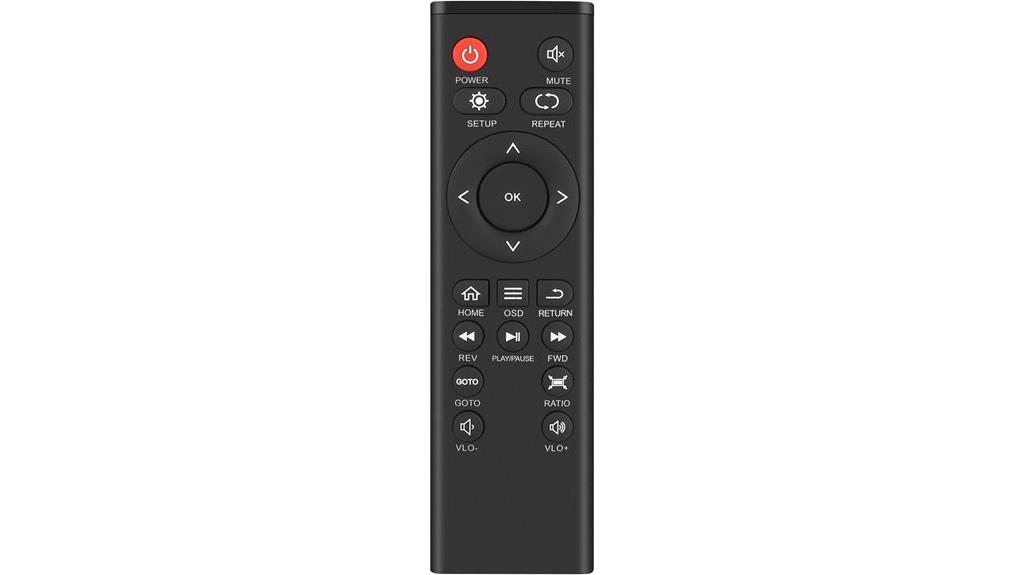 media player remote control