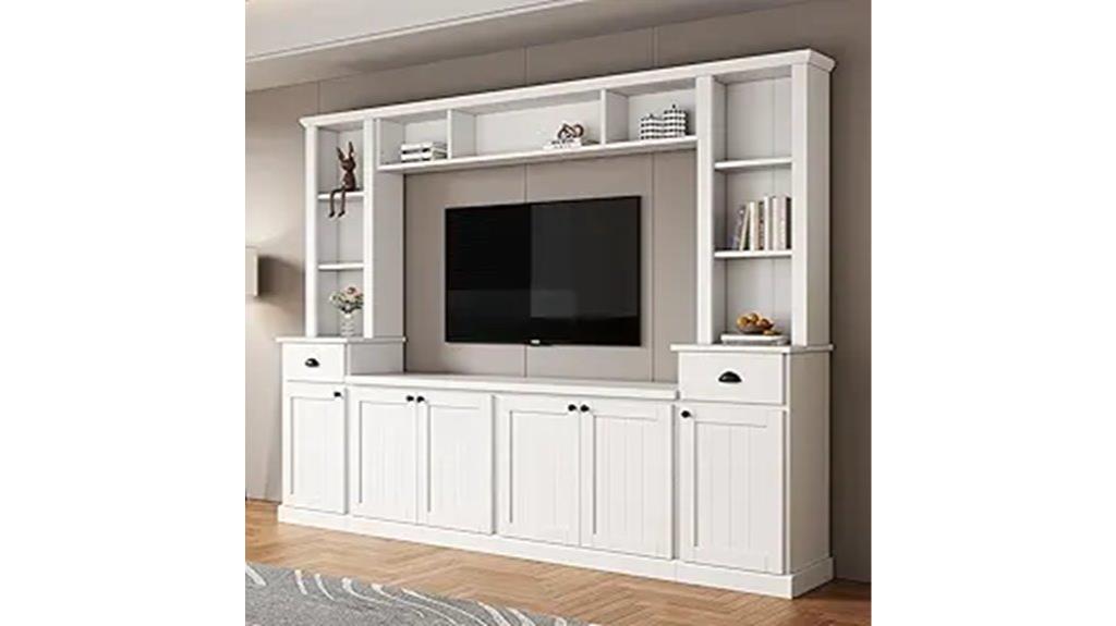 modern tv stand set