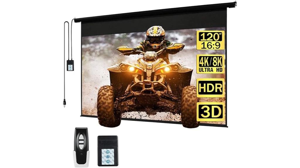 motorized home theater screen