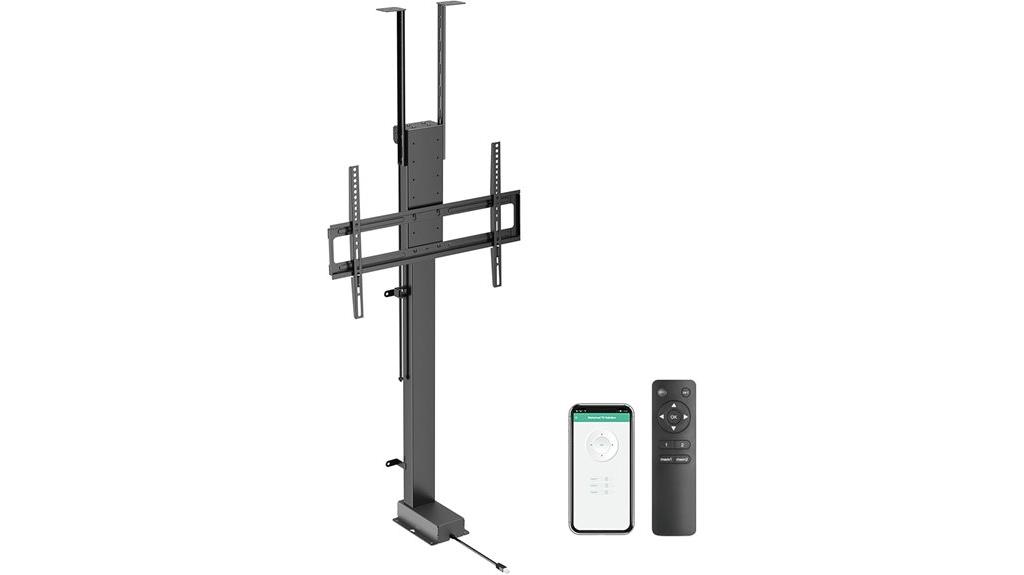motorized tv ceiling mount