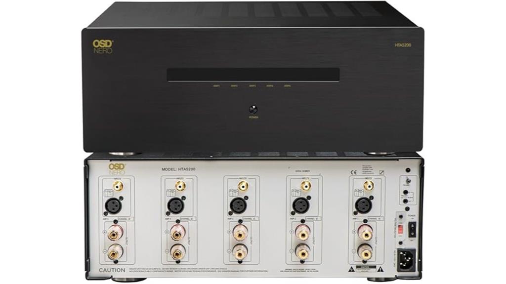 multi channel home theater amplifier
