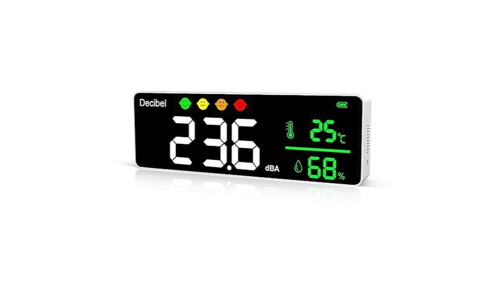 multifunctional decibel measuring device