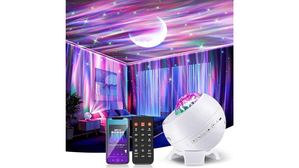 northern lights galaxy projector