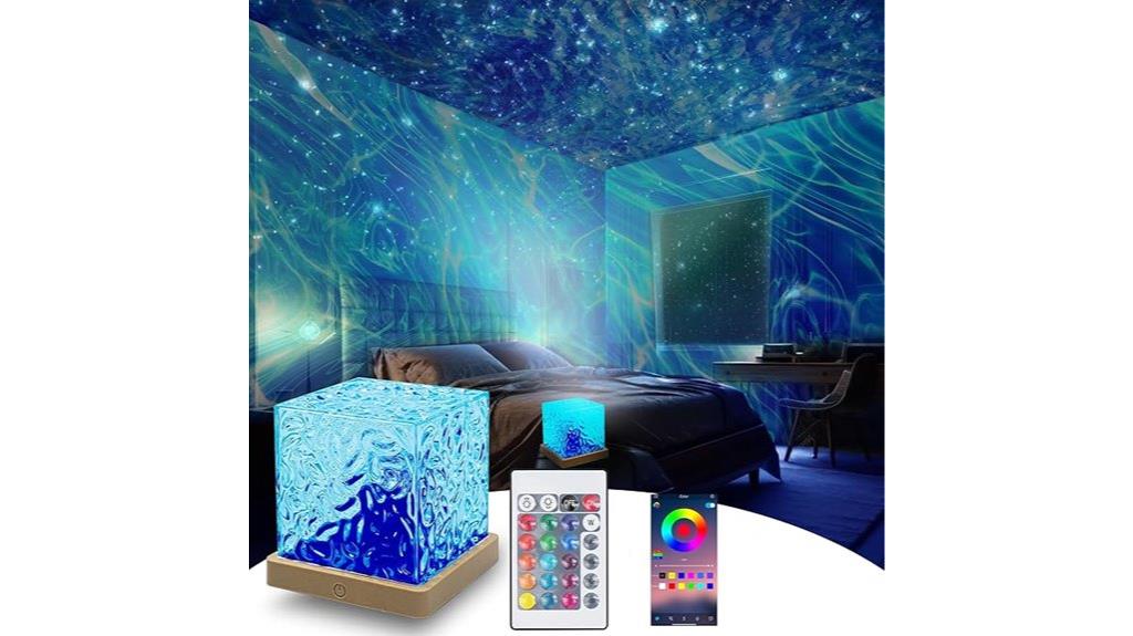 ocean wave lamp colors