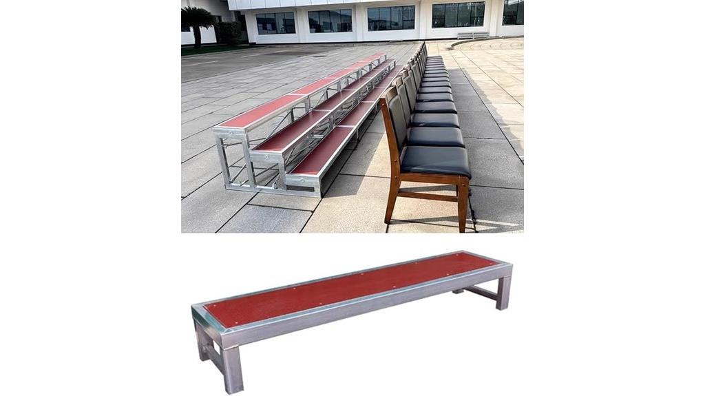 one tier choir riser