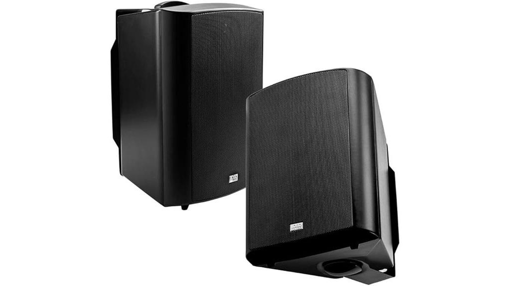 outdoor patio speaker pair