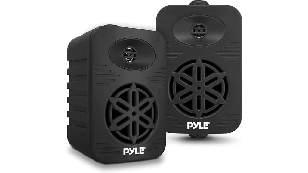 outdoor speaker pair