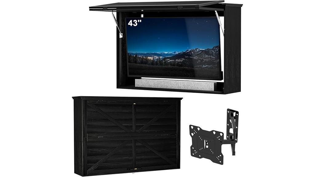 outdoor tv enclosure 32 43