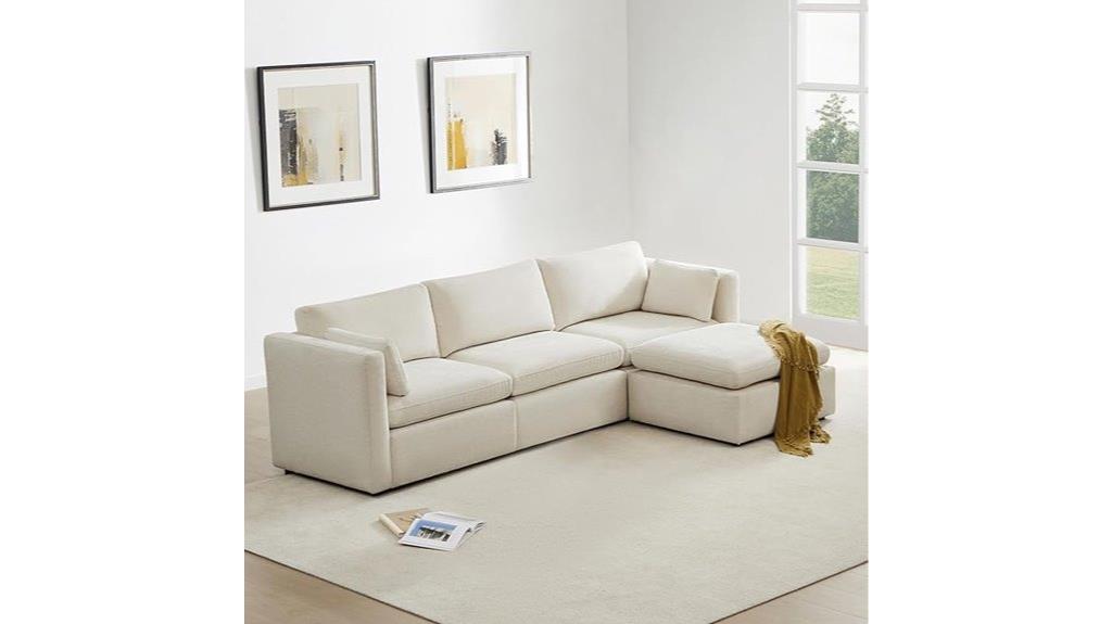 oversized modular sectional