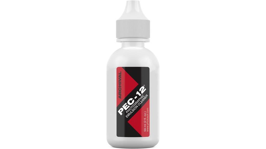 photographic emulsion cleaner bottle