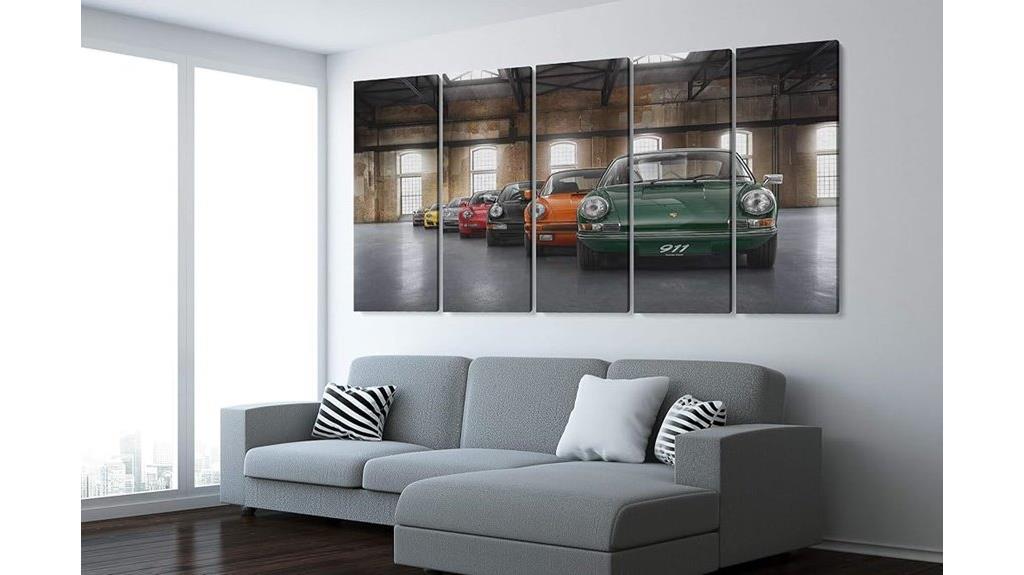 porsche 911 canvas art