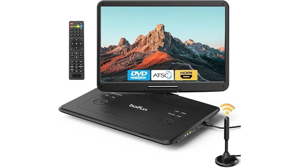 portable 15 6 swivel screen