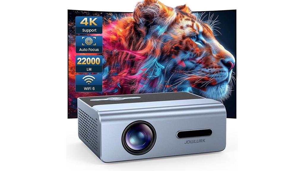 portable 4k outdoor projector