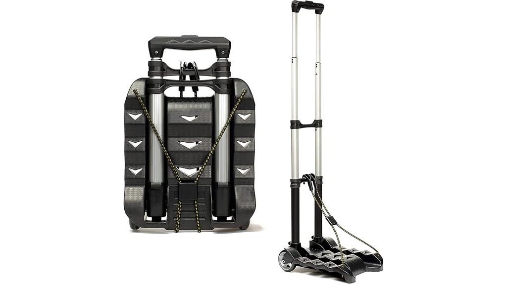 portable aluminum travel cart