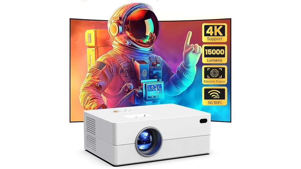 portable wifi bluetooth projector