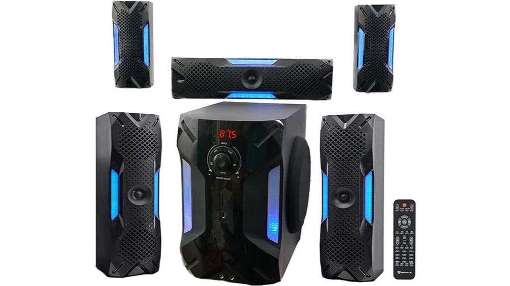 powerful 1000w home theater