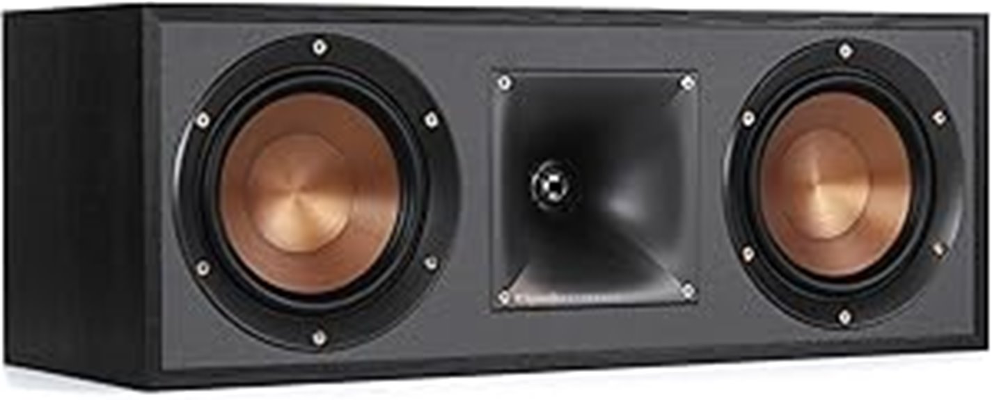 powerful detailed center speaker