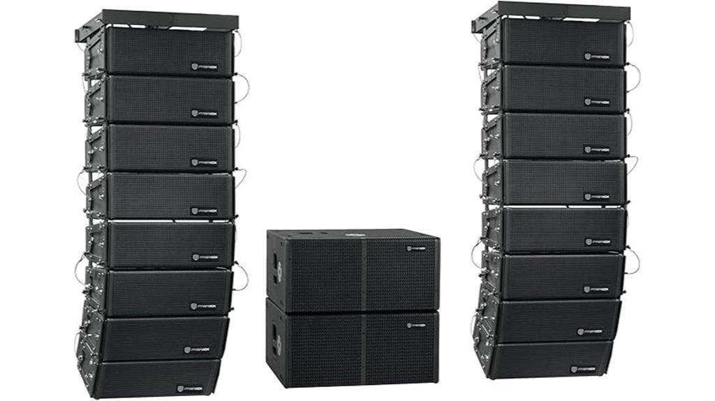 powerful dj speaker system