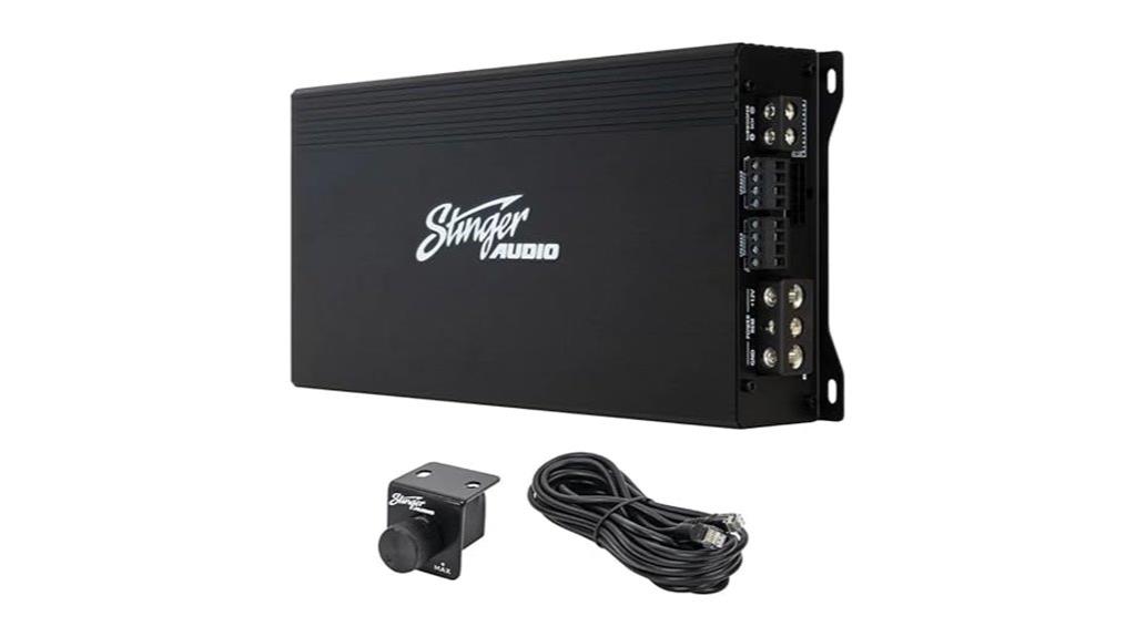 powerful five channel amplifier