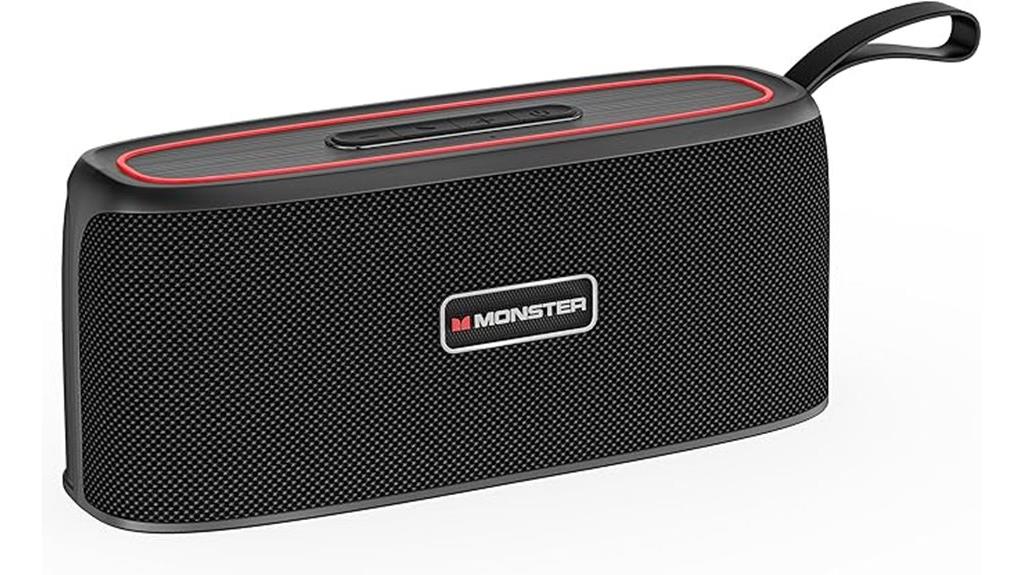 powerful waterproof portable speaker