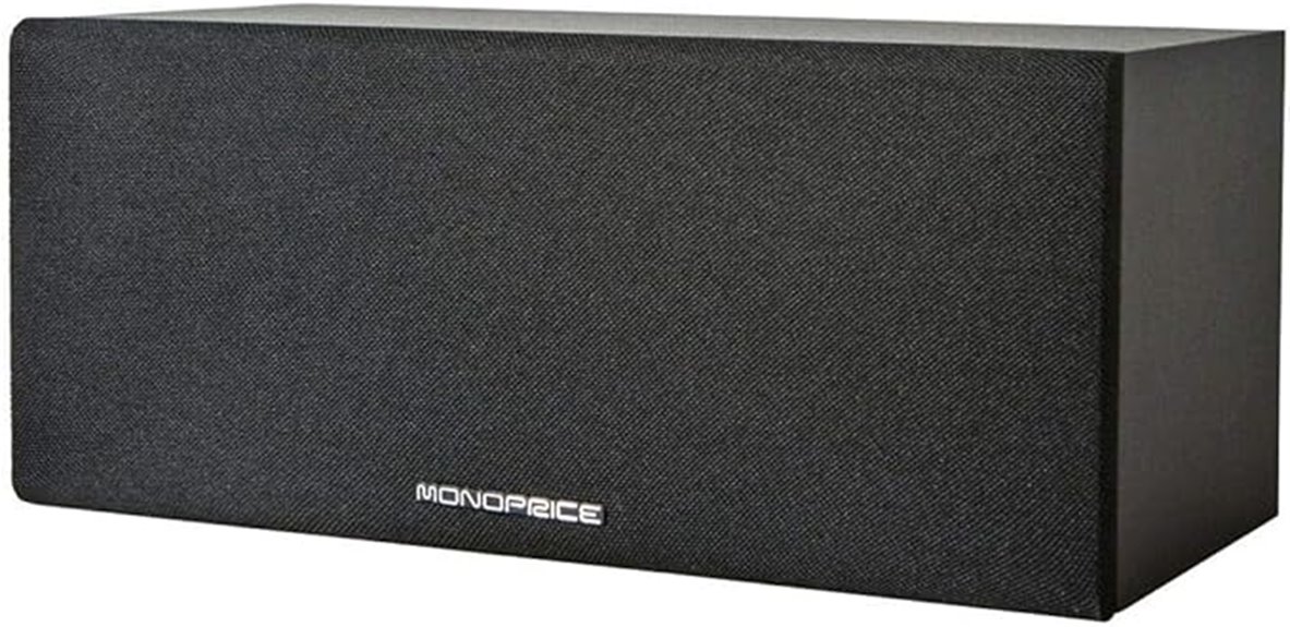 premium center channel speaker