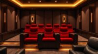 premium custom home theater risers