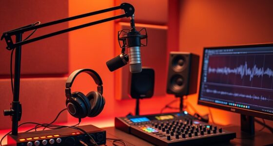 premium podcasting studio equipment
