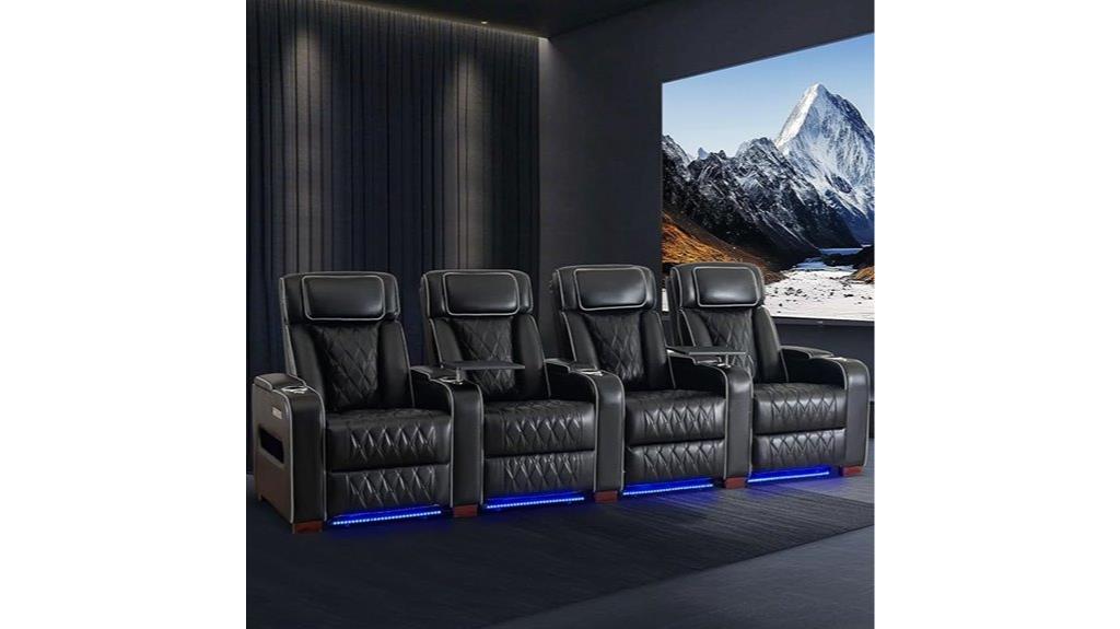 premium power recliner seating