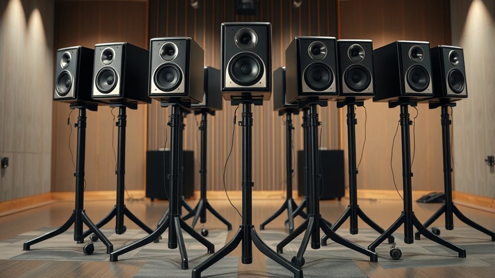 premium professional speaker stands