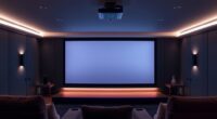 premium rear projection screens