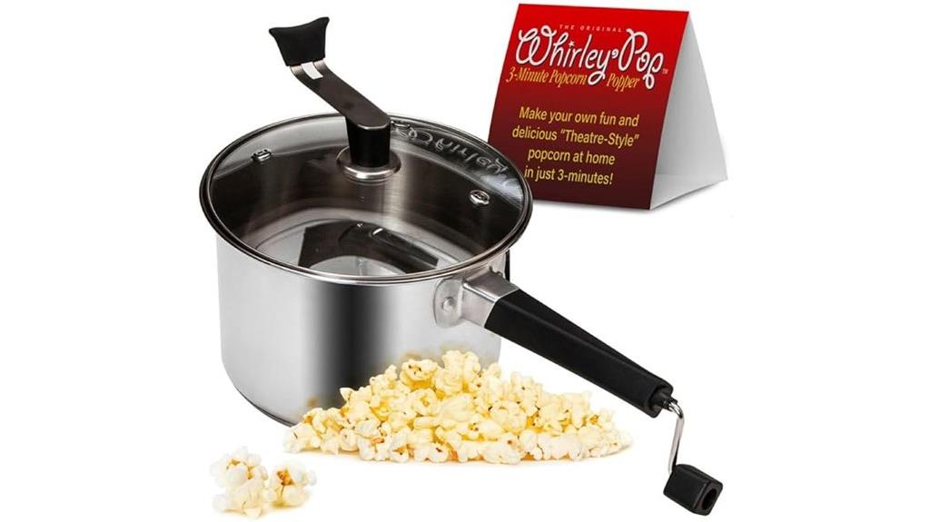 premium stove top popcorn maker