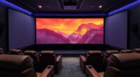 premium ultra wide projector screens