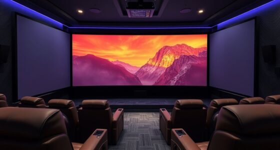 premium ultra wide projector screens